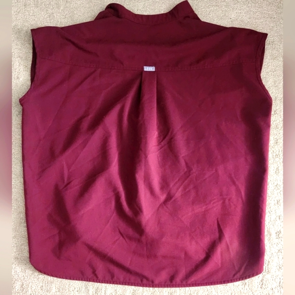 FIGS burgundy red rafeala scrub top (lrg) & zamora joggers (2XL) Matching Set! - Picture 7 of 11
